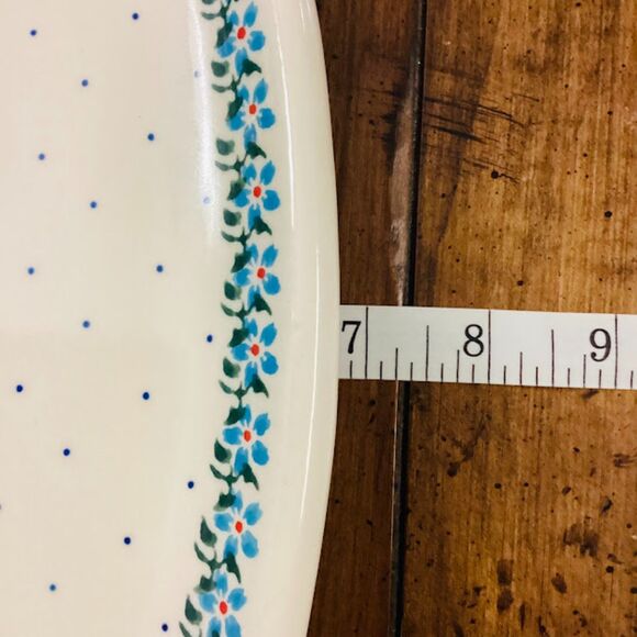 Tyrcz Polish Pottery & Boleslawiec Stoneware Fish Shaped Platter - Picture 3 of 8